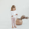 Aster & Oak | Snow Rib Ruffle Top