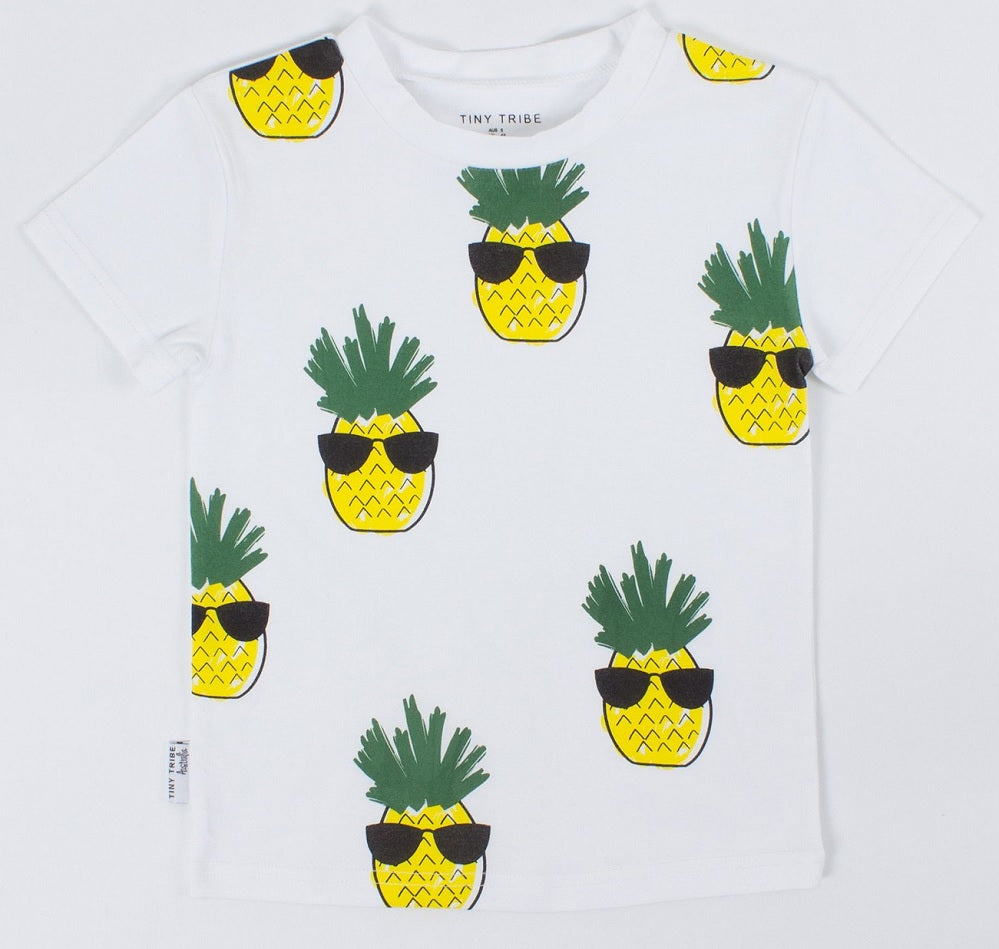 Tiny Tribe | Cool Pineapple Tee - LAST Size 000