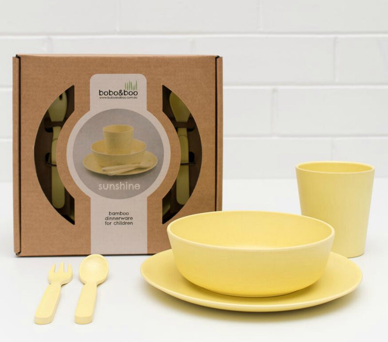 Bamboo Dinnerware Set - Sunshine